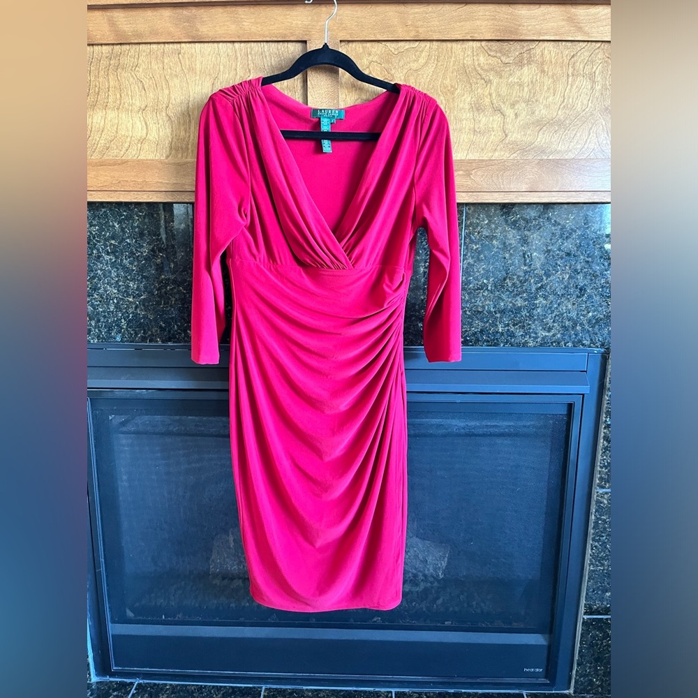 Ralph Lauren – red dress – size 8